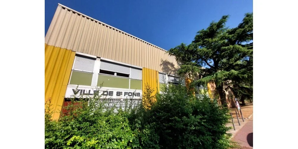 Gymnase COSEC à Saint-Fons, lieu des séances sport-santé Gymouv'