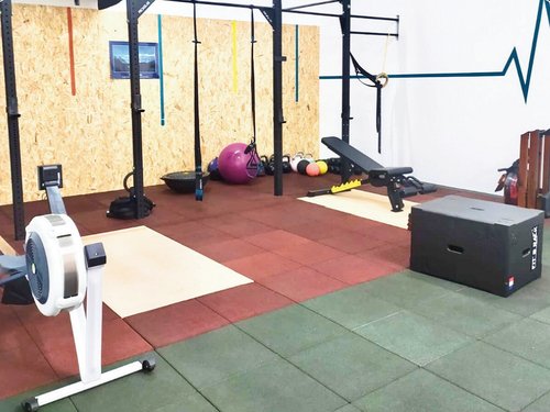 Espace intérieur dédié aux bilans sport-santé Gymouv' à Villefranche-sur-Saône